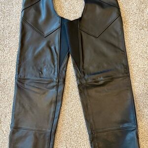 Harley-Davidson Black Leather with Silver Emblem